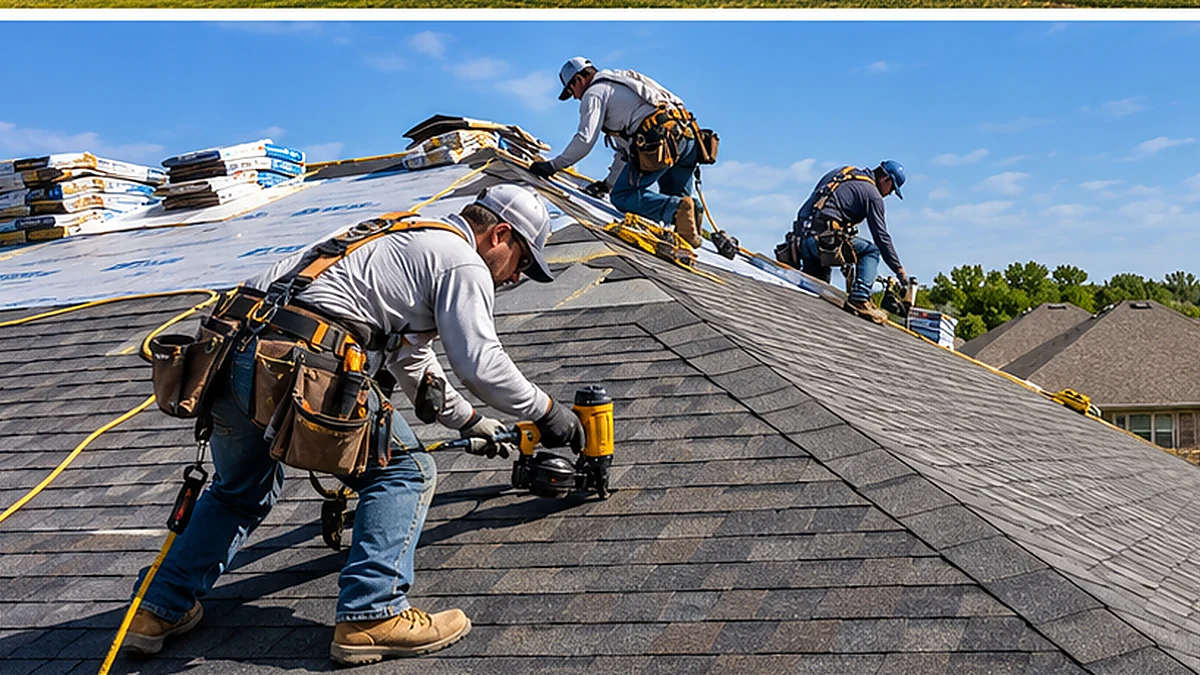 An Oklahoma Homeowner’s Practical Roof Maintenance Guide (illustrative image)